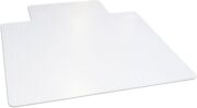 Dimex Office Chair Mat for Low Pile Carpet with Lip, 36" x 48", Clear - Image 3