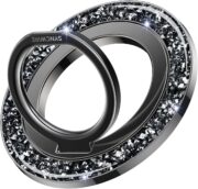 SYNCWIRE Magnetic Phone Ring Holder for MagSafe - Glitter Phone Grip Stand with 360° Rotation Finger Ring Kickstand Blingbling Compatible with iPhone 17 16 15 14 13 12 Pro Max MagSafe Accessories