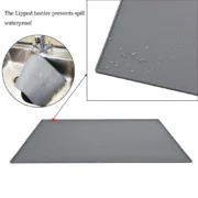 Sidingeng Dog Food Mats Extra Large and Thick Waterproof Silicone - Image 4